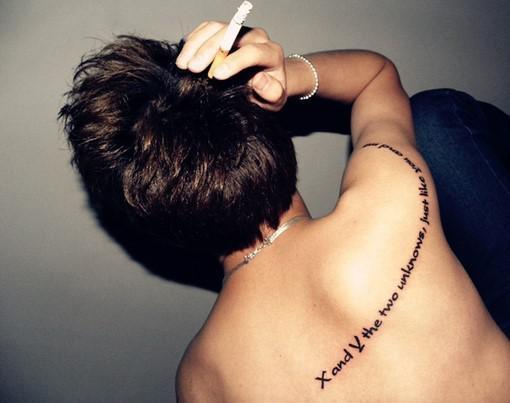 明星纹身英文男图片大全,明星男性纹身艺术大盘点