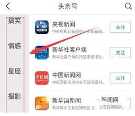 头条关注在哪里看,揭秘如何轻松查看关注内容